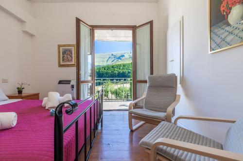 Кровать или кровати в номере Italian Experience-Casa TraMonti