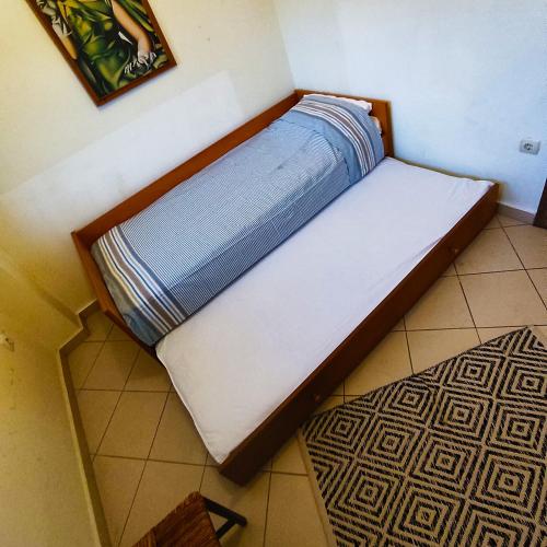 Postel nebo postele na pokoji v ubytování Estella Siviri Apartment