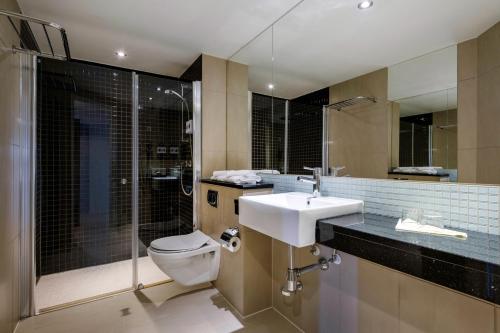 Koupelna v ubytování Quality Hotel Edvard Grieg