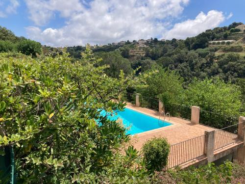 Photo de la galerie de l'établissement T2 Traversant avec une grande terrasse et Piscine, à Cagnes-sur-Mer