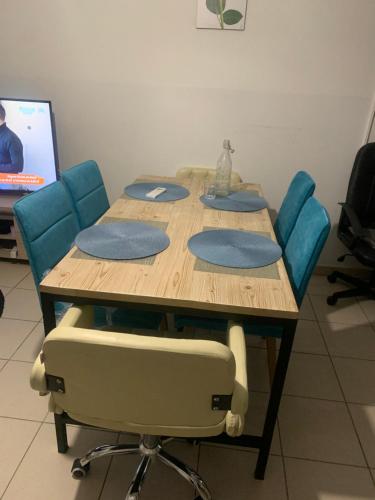 Chambre résidence avec piscine