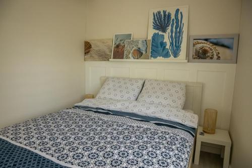 Katil atau katil-katil dalam bilik di Apartament Kłos 1