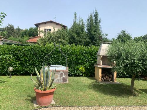 Zahrada ubytování B&B Le 5 Vie Appartamento con camera tripla