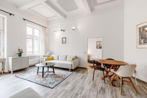 Posezení v ubytování Hopfenhaus Kulmbach