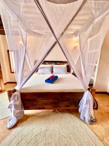 Krevet ili kreveti u jedinici u okviru objekta Chikachika Beach B&B
