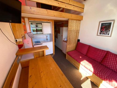Studio cosy à Les Arcs 1800, ski aux pieds, 4 pers.