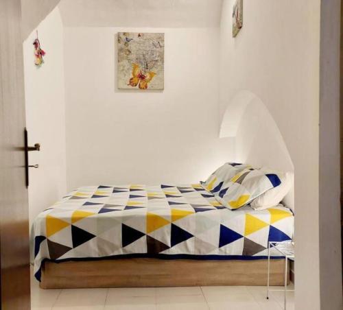 En eller flere senge i et værelse på Estúdio no centro histórico de Évora em Portugal