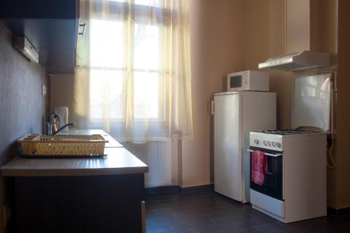 Η κουζίνα ή μικρή κουζίνα στο Csanabella House