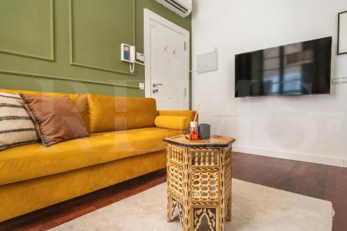TV o dispositivi per l'intrattenimento presso Charming duplex in the heart of Malaga by REMS