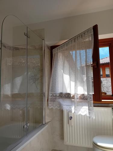 Koupelna v ubytování Alloggio la Falesia
