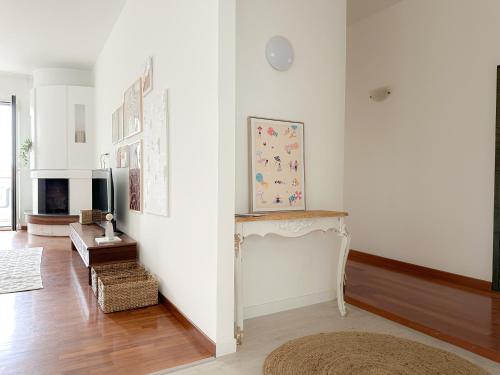 TV a/nebo společenská místnost v ubytování CASA di GIO'