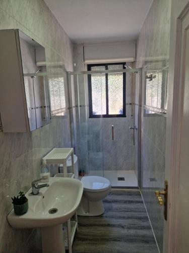 Et badeværelse på Villa caracol