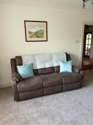 Χώρος καθιστικού στο Mourneview Lodge
