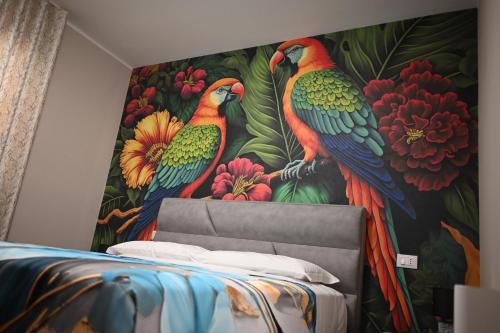 Ένα ή περισσότερα κρεβάτια σε δωμάτιο στο The Paris Rooms B&B