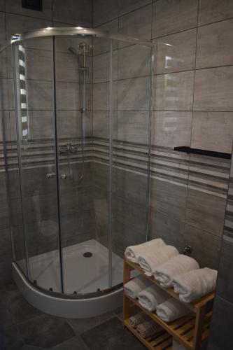 Koupelna v ubytování Domki - Apartamenty Complex
