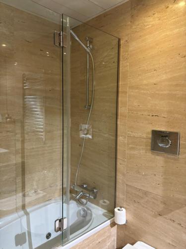 Koupelna v ubytování Habitacion con baño privado