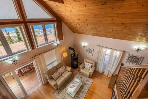 Χώρος καθιστικού στο Villa Carlitos by Villas Vista Gomera