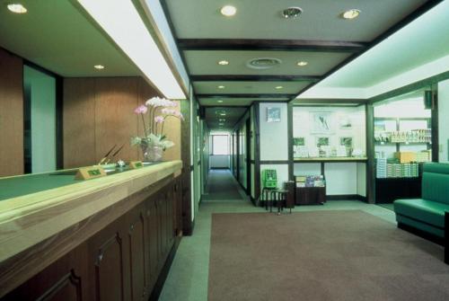 Χώρος καθιστικού στο Hakuba Yamano Hotel