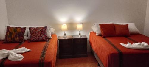 Χώρος καθιστικού στο Hotel CASA PIMIENTAL