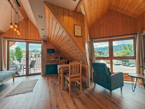 Posezení v ubytování Willa Niezapominajka