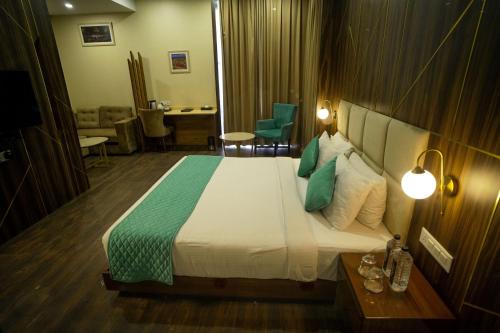 Hotel Krinosccoにあるベッド