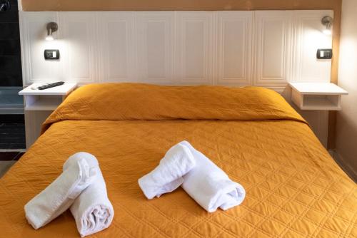 Letto o letti in una camera di SOLARIS PAESTUM
