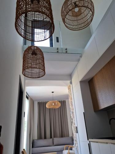 Η κουζίνα ή μικρή κουζίνα στο Norte Luxury Villas