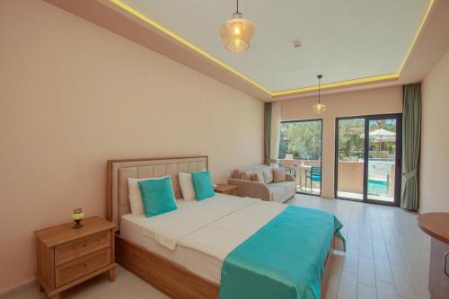 Ένα ή περισσότερα κρεβάτια σε δωμάτιο στο Z Exclusive Hotel and Villas