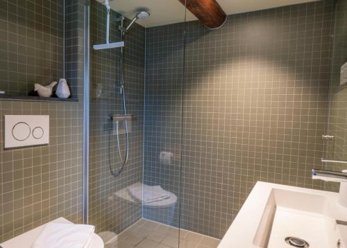 Koupelna v ubytování B&B Turfkade9