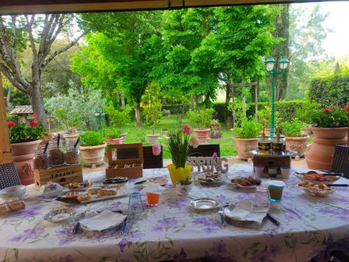 Comida en el bed and breakfast o alrededores