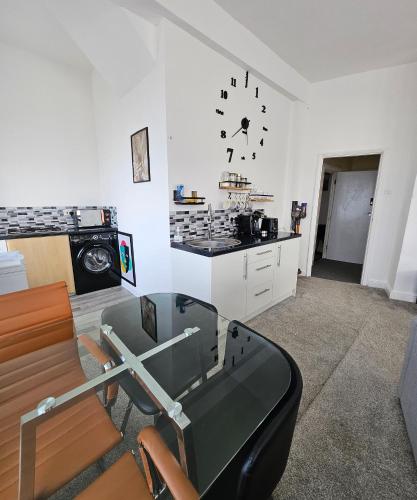 Η κουζίνα ή μικρή κουζίνα στο Redcar Seaview Apartments