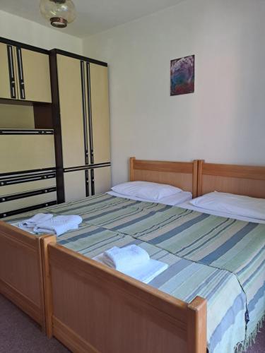 Katil atau katil-katil dalam bilik di Apartman Maki