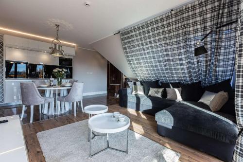 Posezení v ubytování Aparthotel Góralski Spa & Restaurant
