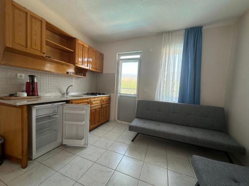 Η κουζίνα ή μικρή κουζίνα στο Stay Dalyan Apart Hotel