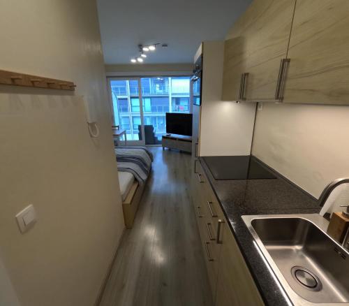 Dapur atau dapur kecil di Casa Costa Westend