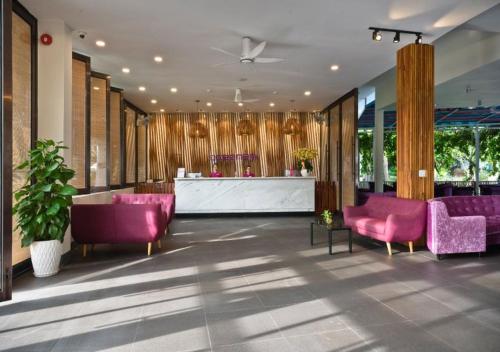 Posezení v ubytování Biệt thự nghỉ dưỡng - Oceanami Villa Beach Resort