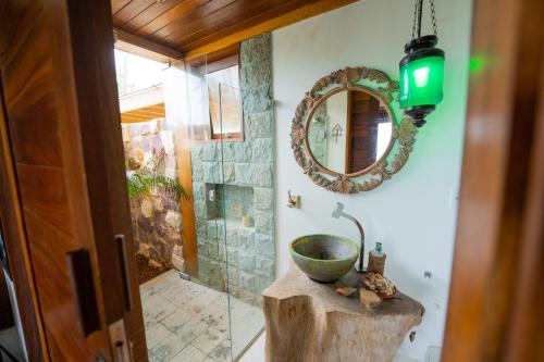 Ένα μπάνιο στο Casa Paraíso Tropical Porto de Sauípe