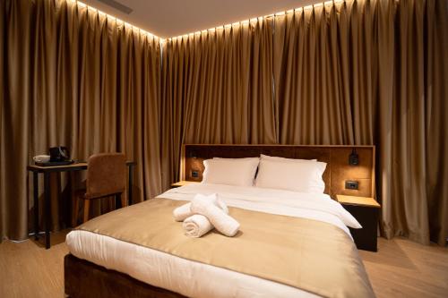 Postel nebo postele na pokoji v ubytování Hotel Boutique Jera