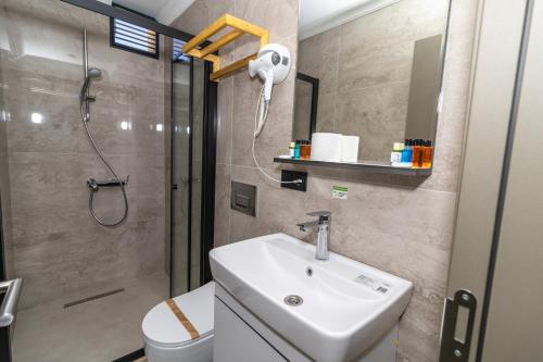 Salle de bains dans l'établissement Wond House