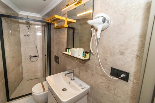Salle de bains dans l'établissement Wond House