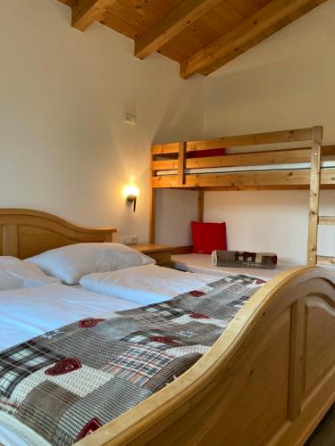 Postel nebo postele na pokoji v ubytování Ferienwohnung