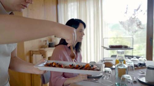 Mad på feriegården eller i nærheden