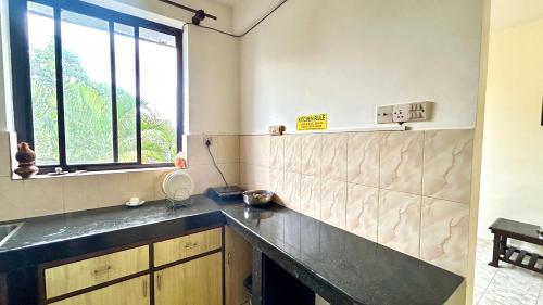Kuchyň nebo kuchyňský kout v ubytování Muffys Pool Apartment