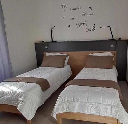 Ένα ή περισσότερα κρεβάτια σε δωμάτιο στο La Casa di Romy