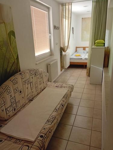 Postel nebo postele na pokoji v ubytování Apartma Peter1a
