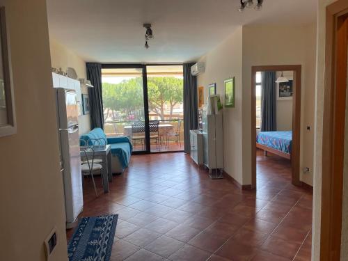 Postel nebo postele na pokoji v ubytování Marina Residence 9- Appartamento Santa Severa