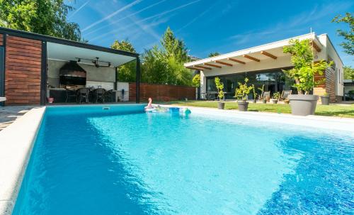 Gallery image of New Villa with swimming pool in Petrovaradin
