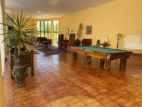Biliár nebo kulečník v ubytování Foz Club - Algarve