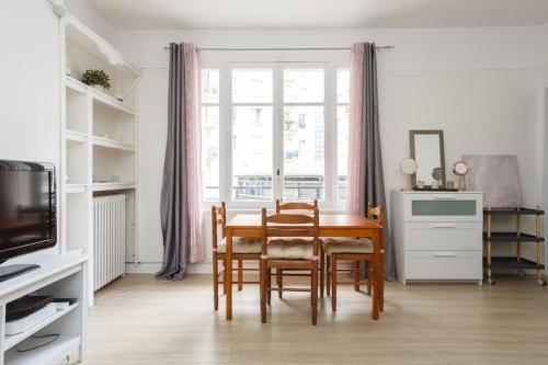 Charmant studio Paris 16ème MICHEL ANGE - 34m2