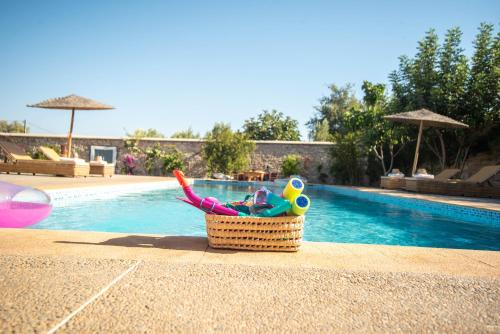 Πισίνα στο ή κοντά στο Villa Les jardins fleuris 4 bedrooms